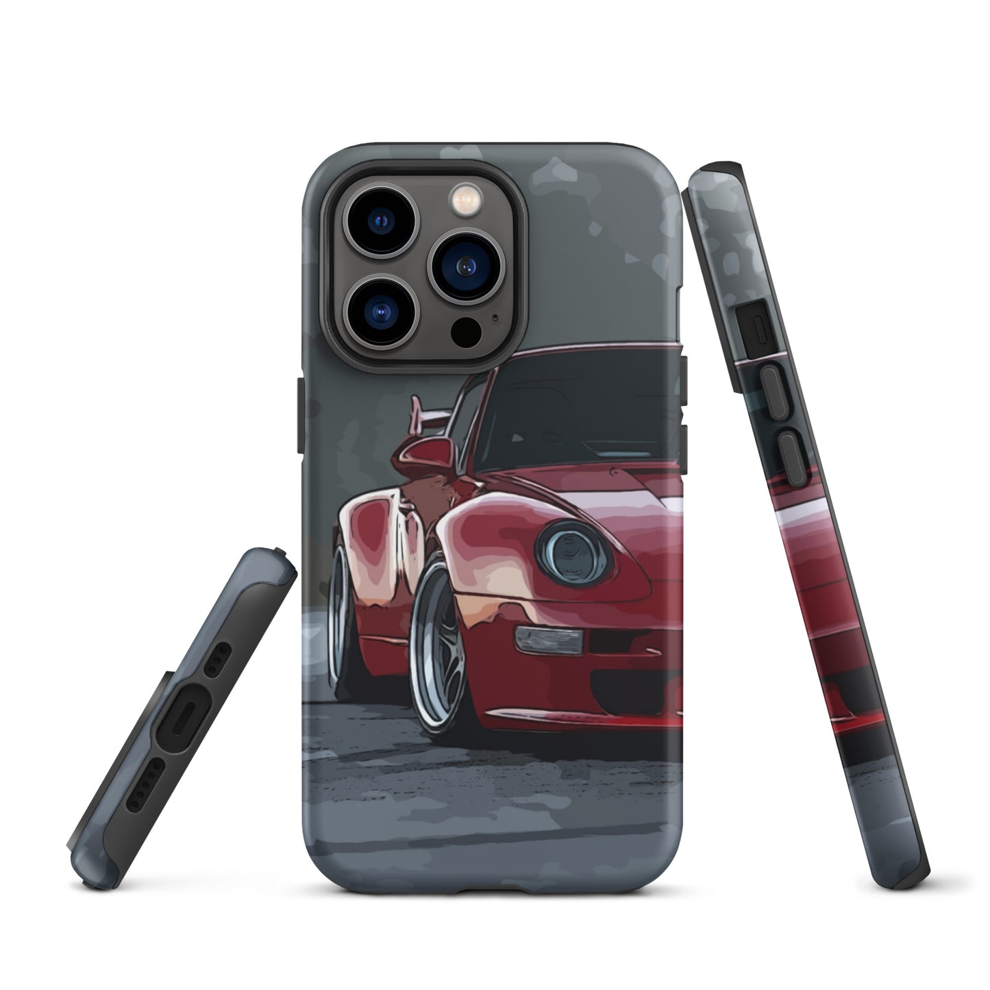 Red RWB Porsche Sidewayz Life Iphone Cases