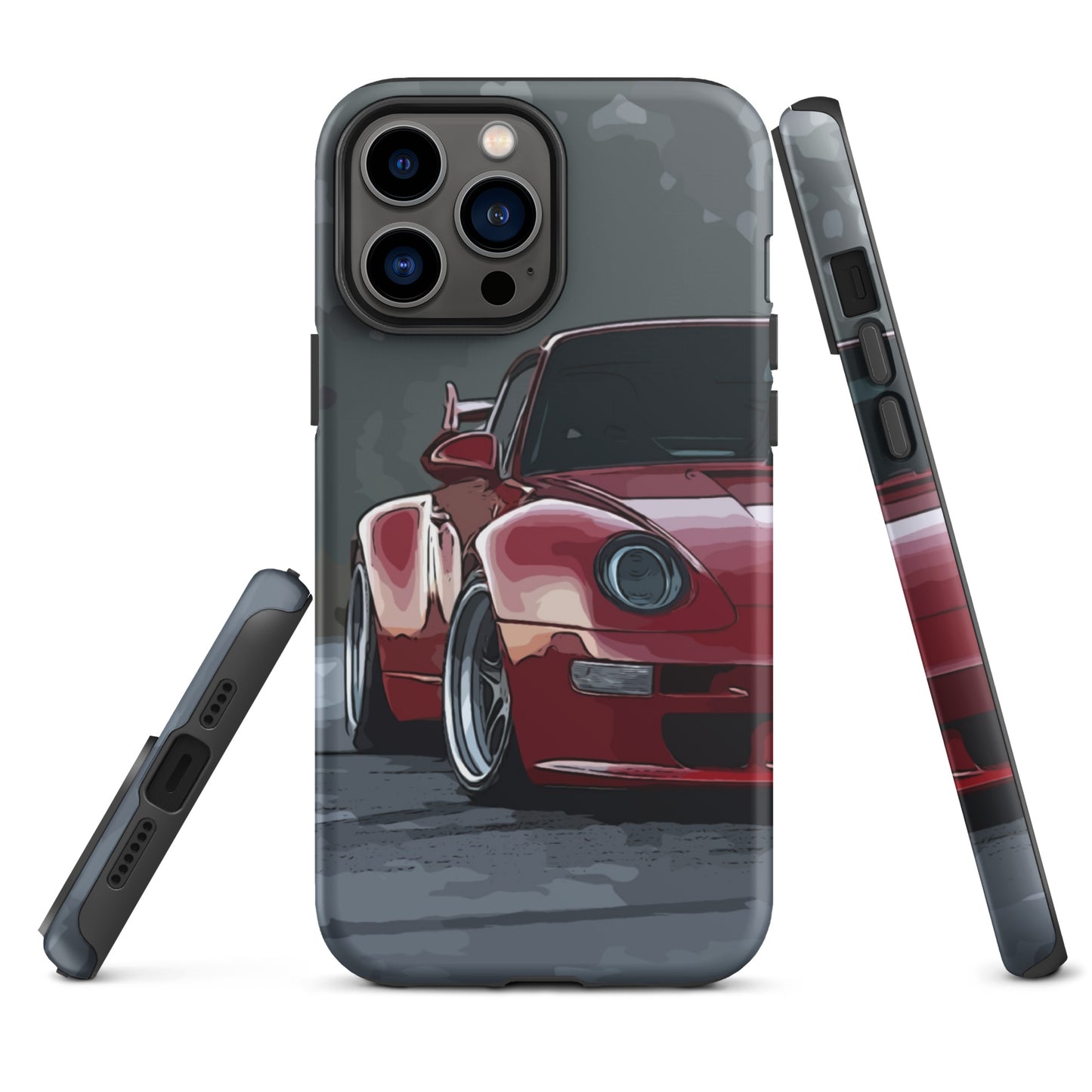 Red RWB Porsche Sidewayz Life Iphone Cases