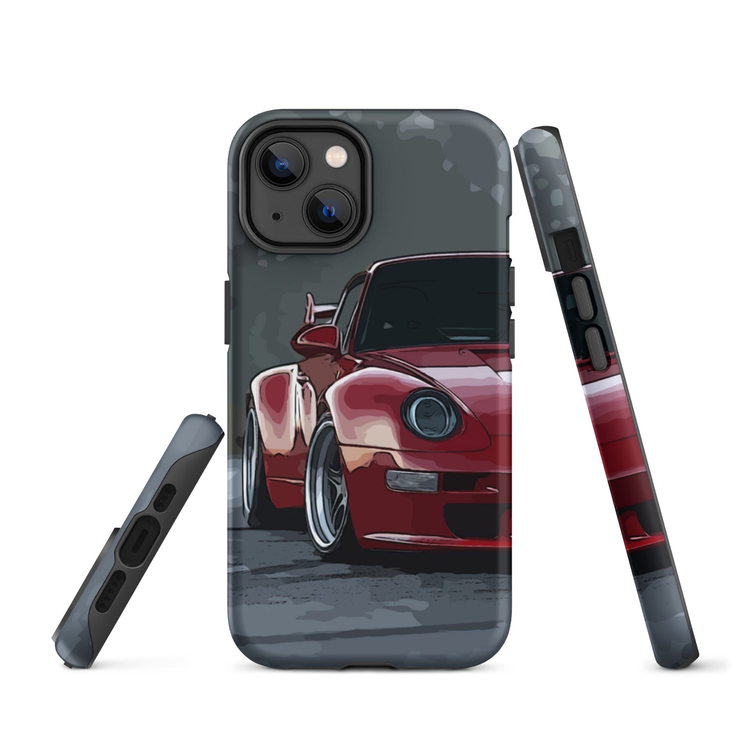 Red RWB Porsche Sidewayz Life Iphone Cases