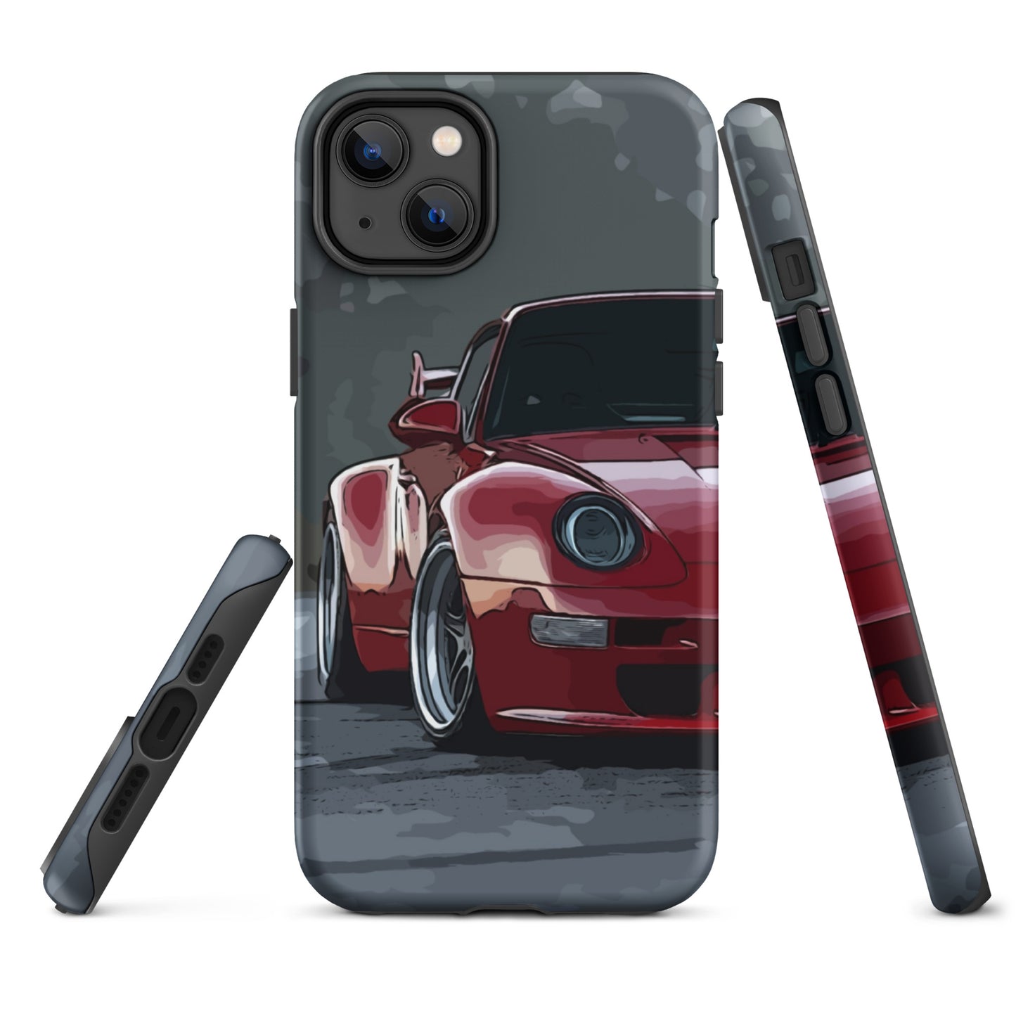 Red RWB Porsche Sidewayz Life Iphone Cases