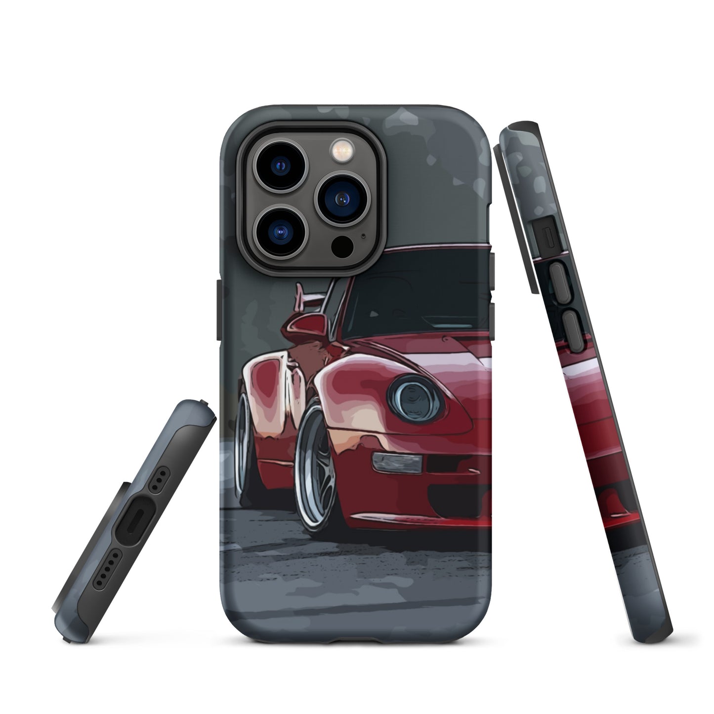 Red RWB Porsche Sidewayz Life Iphone Cases