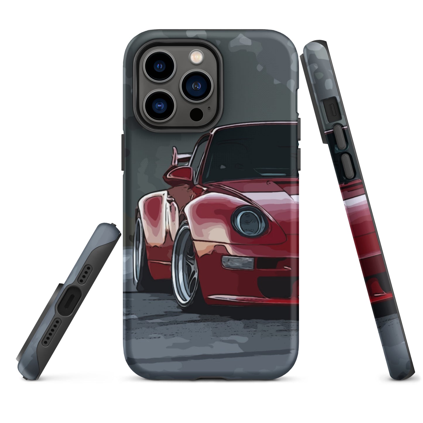 Red RWB Porsche Sidewayz Life Iphone Cases